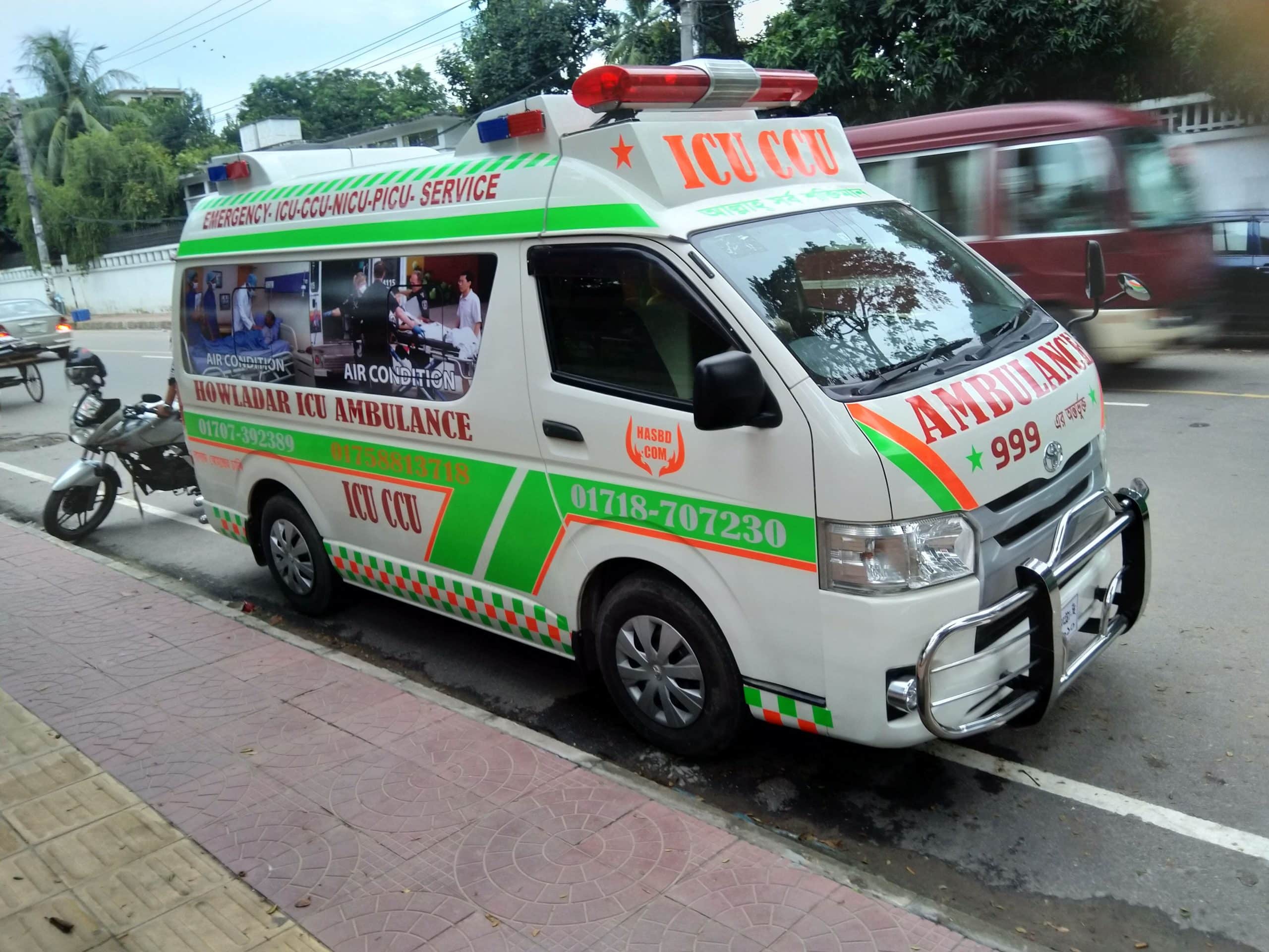 PICU Ambulance Service in Dhaka